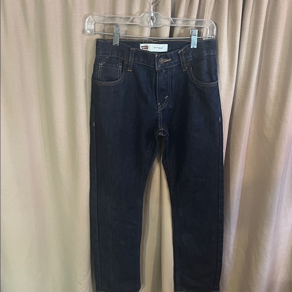 Levi's Men's Indigo Slim Straight Jeans